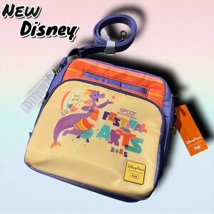 New Disney Parks Figment Festival of the Arts 2025 Crossbody Bag by Lug